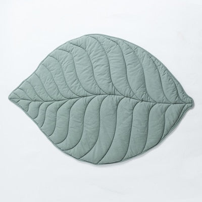 Nordic Leaf Rug Soft Cotton Floor Mat Rugs Baby Kids Bedroom Nursery Decor Carpet Blanket Living Room Home New Year Decoration
