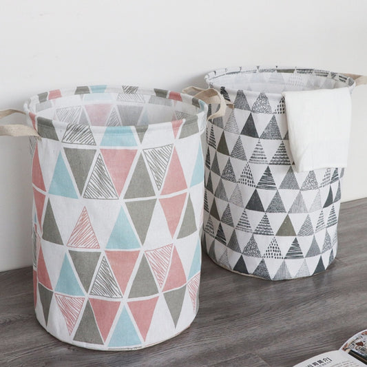 Triangle Storage Basket - Hamper Bag - Just Kidding Store