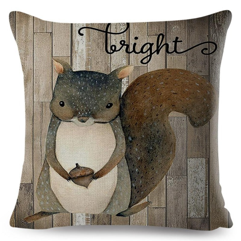 Forest Animals Pillow Case - Just Kidding Store
