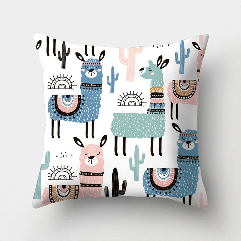 Decorative Cushions Pillowcase Throw Pillow Cover - Just Kidding Store