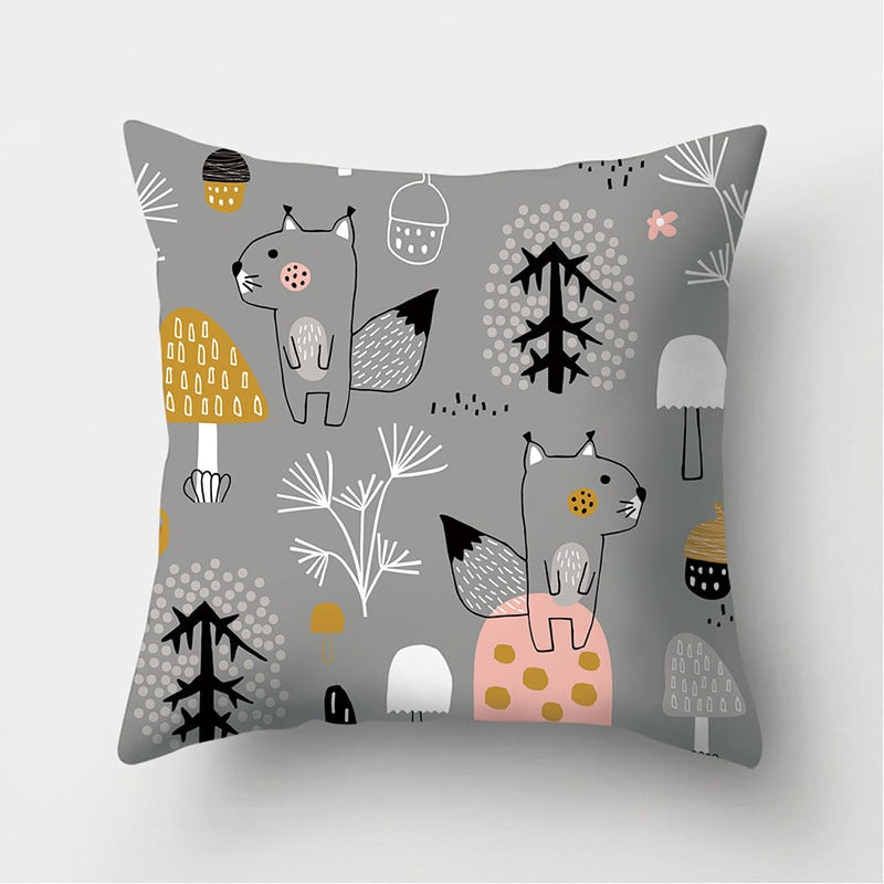 Decorative Cushions Pillowcase Throw Pillow Cover - Just Kidding Store