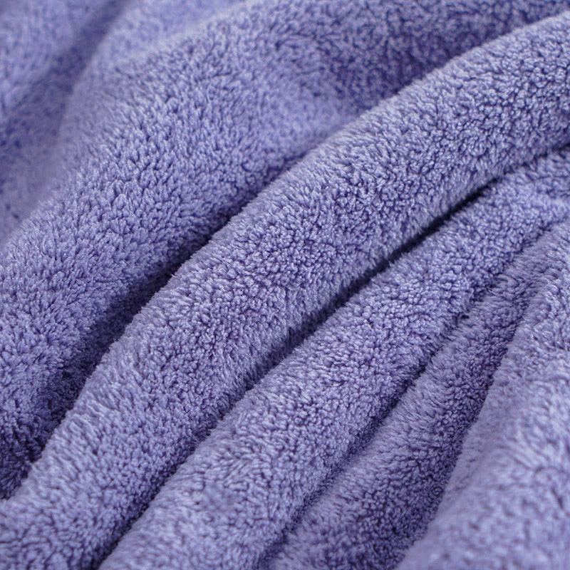 Little Bear Hooded Velvet Towel