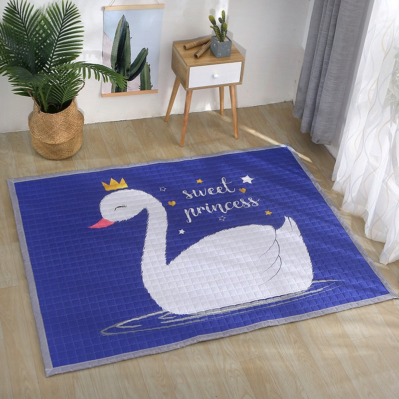 Oversized Play Mat - Quilted Anti Skid Carpet - Just Kidding Store
