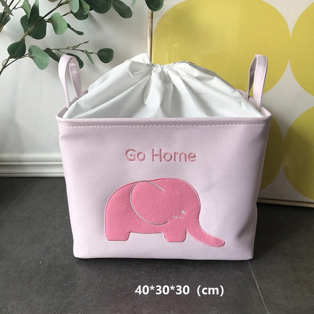 Toy Storage Basket - Folding Organizer - Just Kidding Store