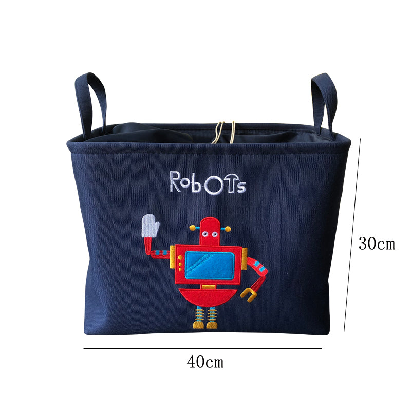 Toy Storage Basket - Folding Organizer - Just Kidding Store