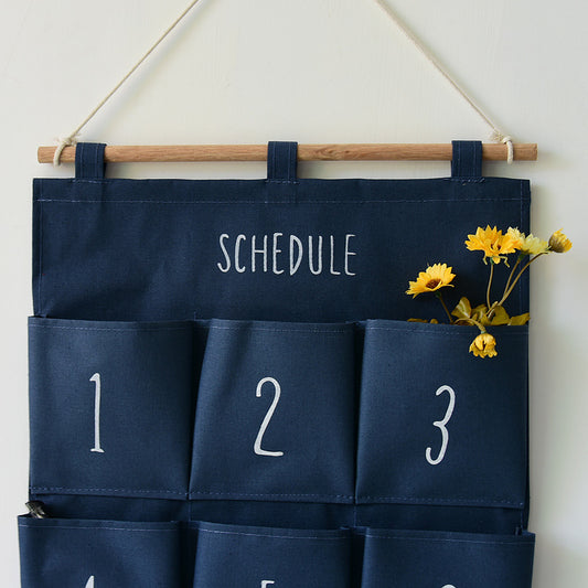 Hanging Linen Storage Bag - Storage Pockets Bag - Just Kidding Store