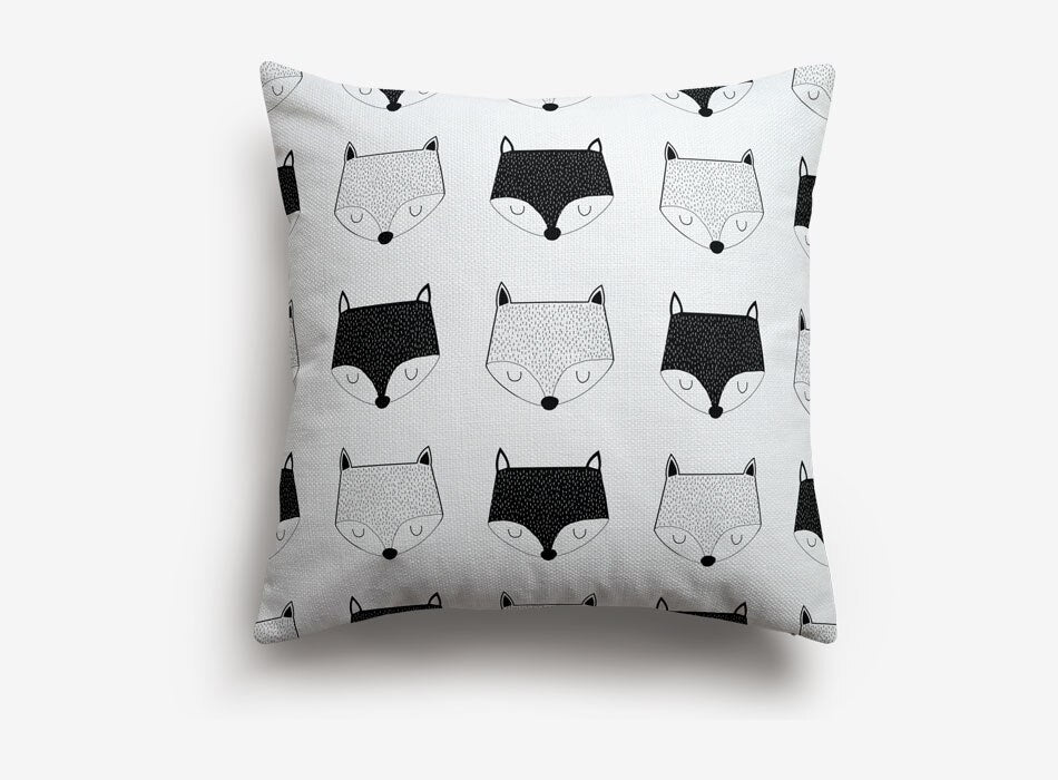 Nordic Forest Cushions Covers - Scandi pillows - Just Kidding Store