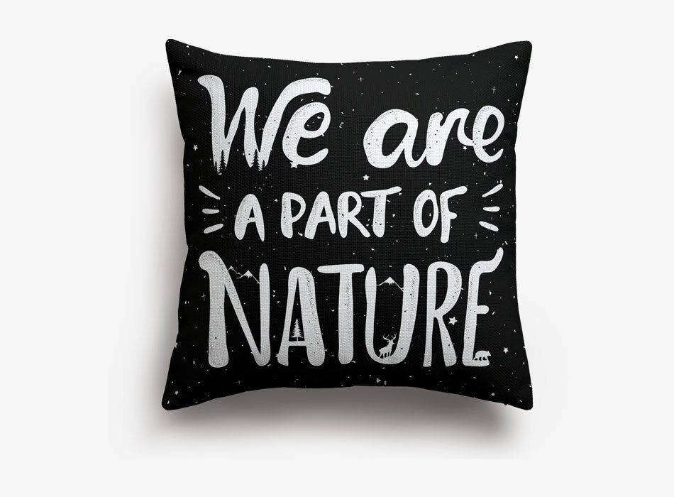 Nordic Forest Cushions Covers - Scandi pillows - Just Kidding Store