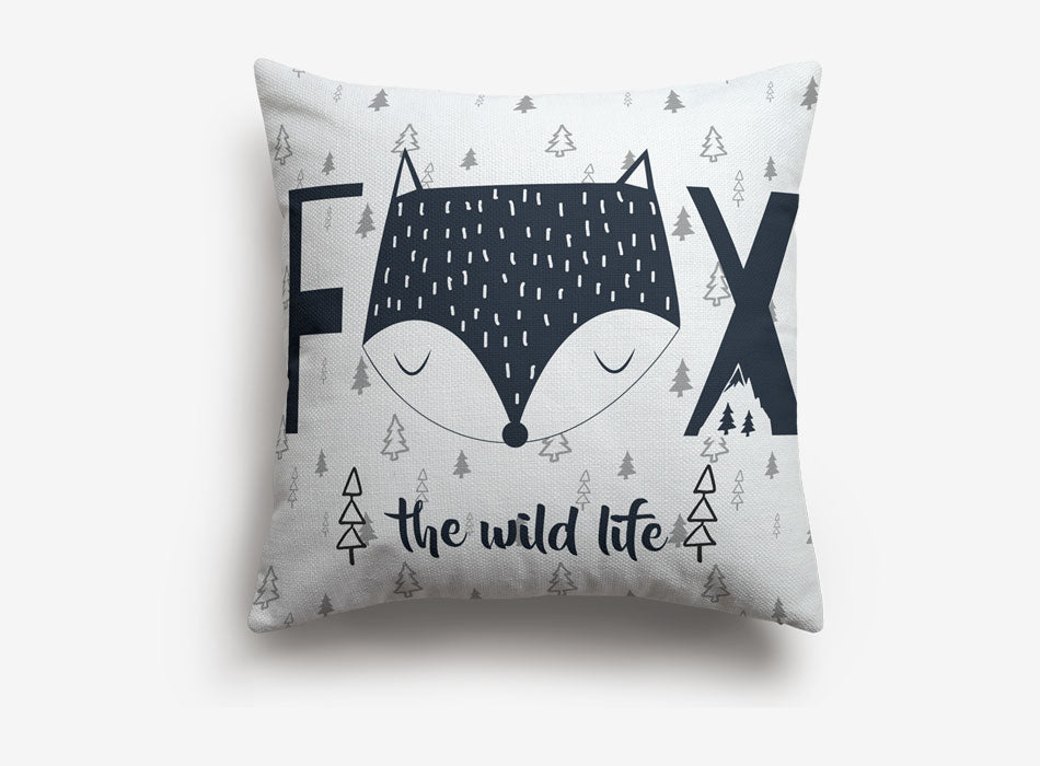Nordic Forest Cushions Covers - Scandi pillows - Just Kidding Store