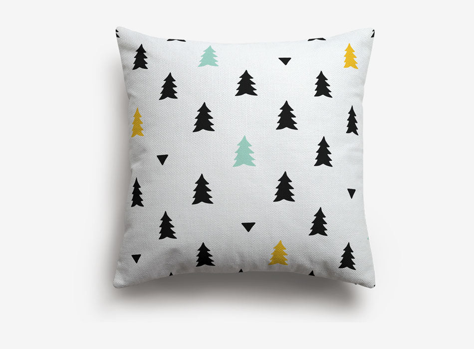 Nordic Forest Cushions Covers - Scandi pillows - Just Kidding Store
