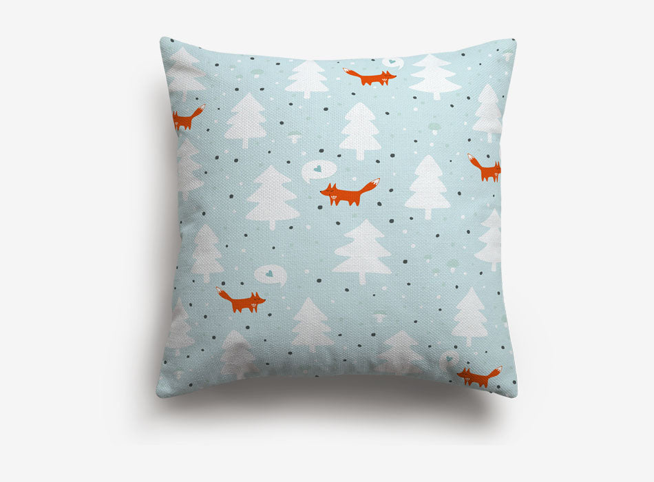 Nordic Forest Cushions Covers - Scandi pillows - Just Kidding Store