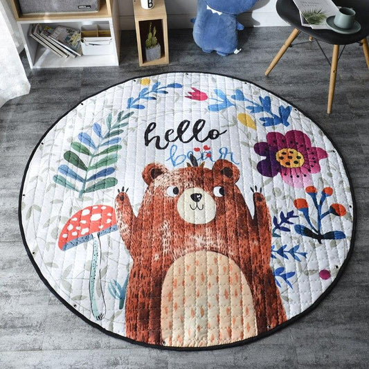 Activity Play Mat - Toy Storage Bag - Hello Bear - Just Kidding Store