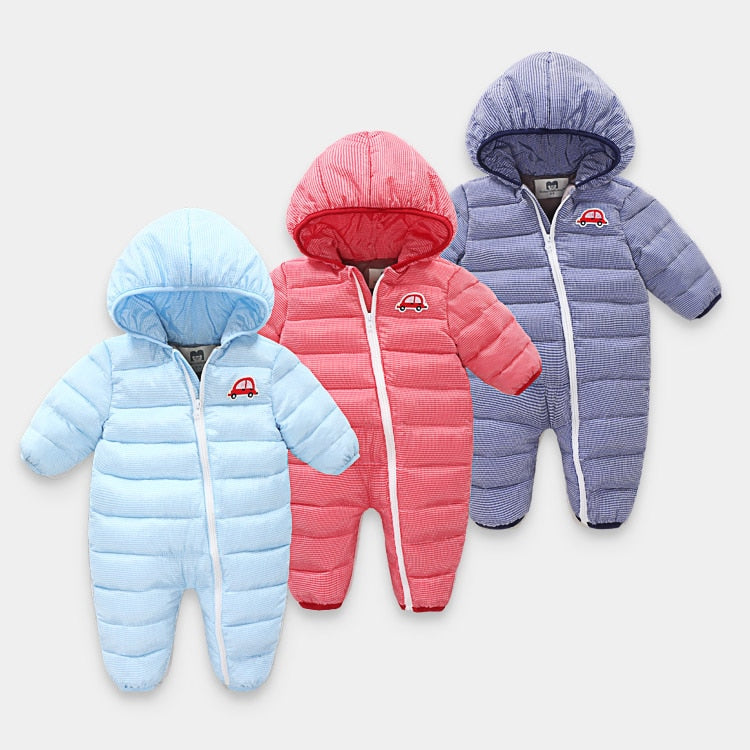 Winter Jumpsuit - Warm Baby Children Jumpsuit - Just Kidding Store