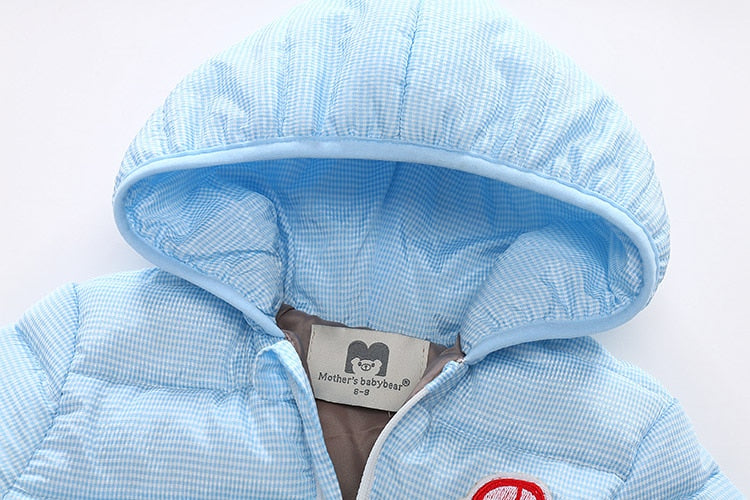 Winter Jumpsuit - Warm Baby Children Jumpsuit - Just Kidding Store