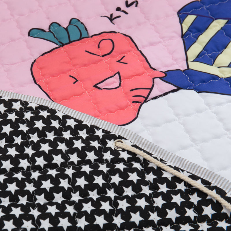 Activity Play Mat Toy Storage Bag Strawberry Rabbit - Just Kidding Store