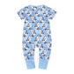 Blue Whale Baby Toddler Kids Romper - Just Kidding Store
