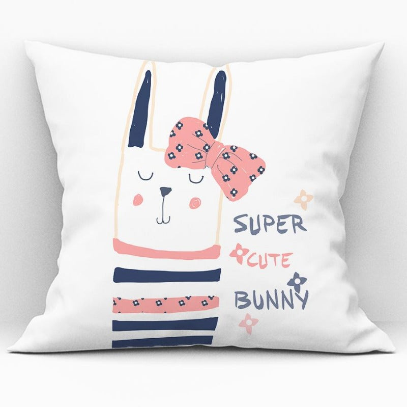 Cartoon Animal Cushion Cover - Throw Pillows Case - Just Kidding Store