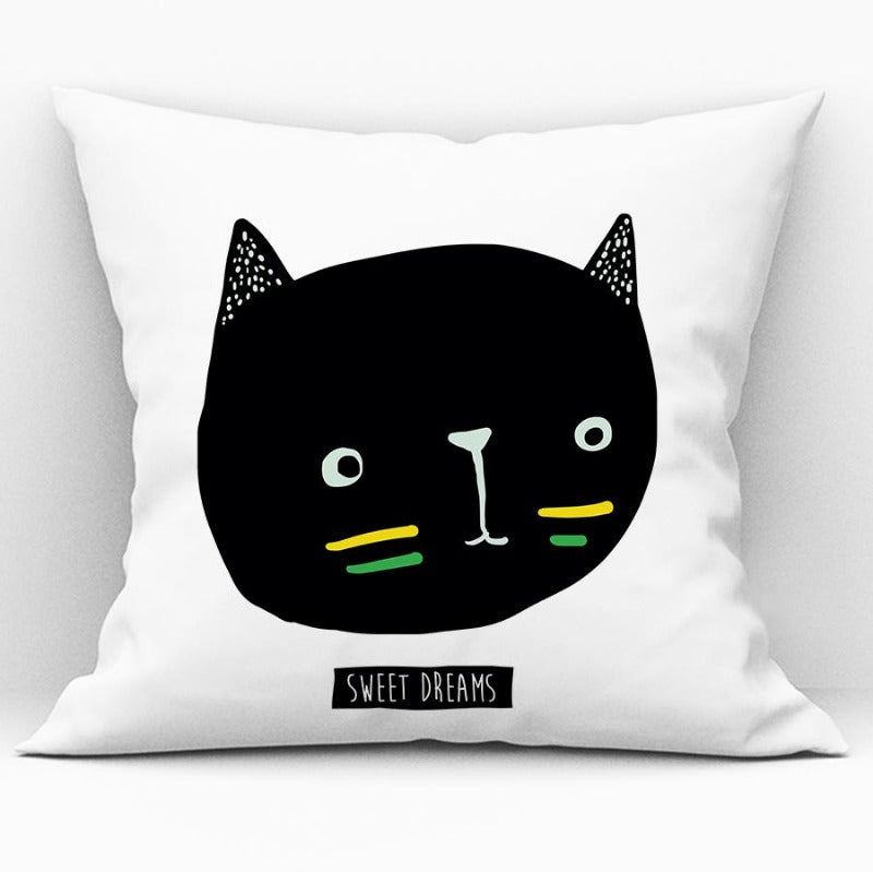 Cartoon Animal Cushion Cover - Throw Pillows Case - Just Kidding Store
