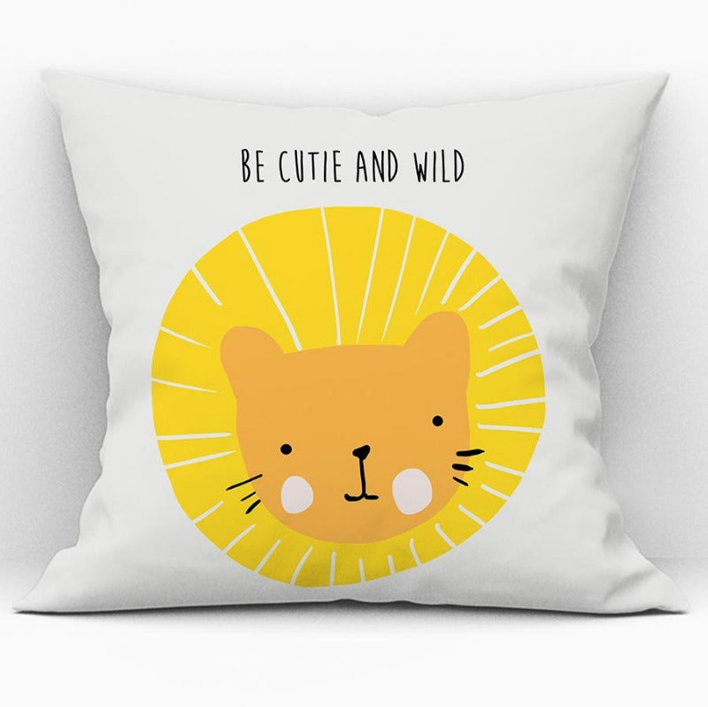 Cartoon Animal Cushion Cover - Throw Pillows Case - Just Kidding Store