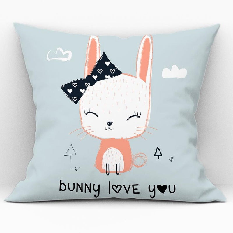 Cartoon Animal Cushion Cover - Throw Pillows Case - Just Kidding Store
