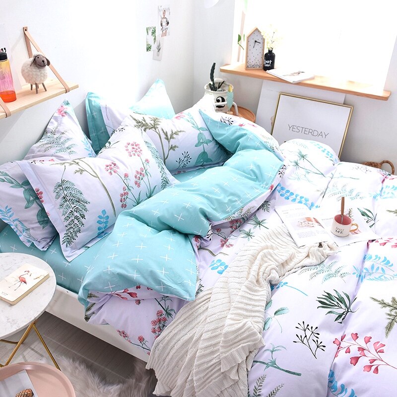 Colorful Leaves Childrens Bedding Set - Just Kidding Store