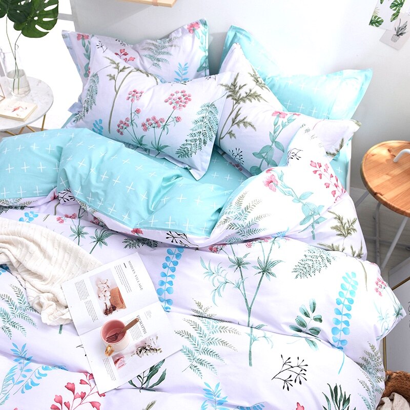 Colorful Leaves Childrens Bedding Set - Just Kidding Store
