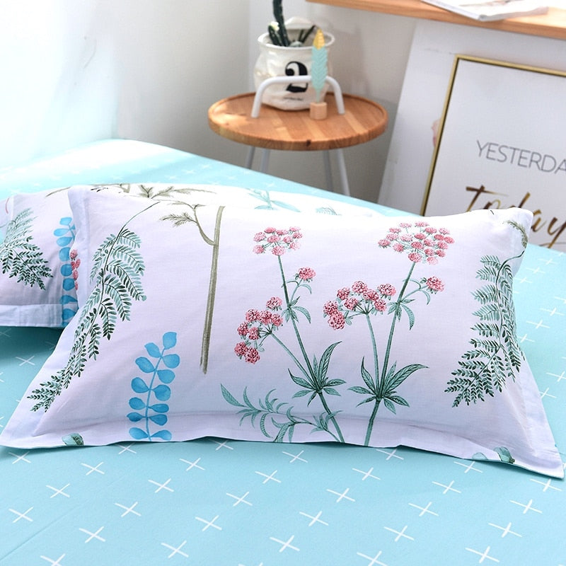 Colorful Leaves Childrens Bedding Set - Just Kidding Store