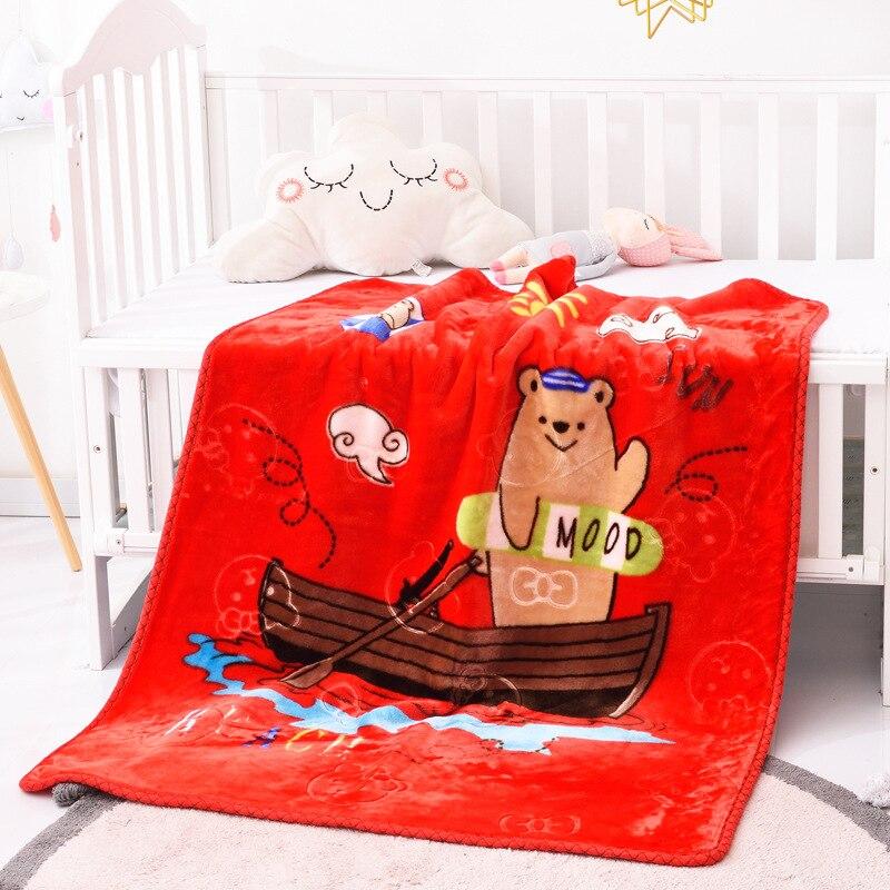 Coral Fleece Blanket - Unicorn Elephant Bear - Just Kidding Store