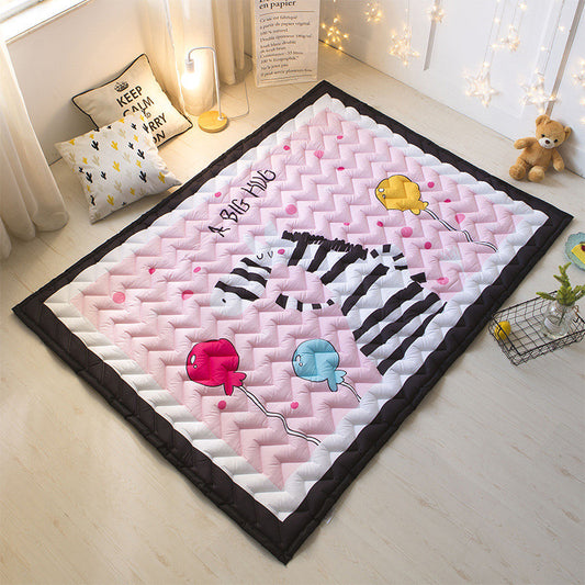Quilted Play Mat - Baby Anti Skid Crawling Mat - Just Kidding Store