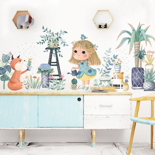 Magical Garden Nursery Sticker Wall Decal - Just Kidding Store