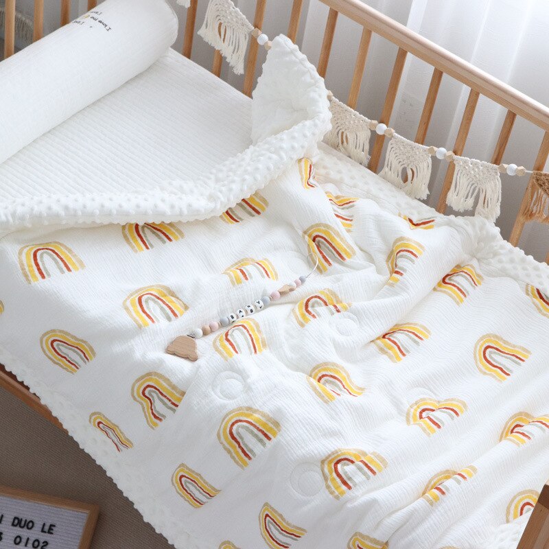Winter Thick Baby Children Cotton Cover With Filler - Yellow Lion - Just Kidding Store