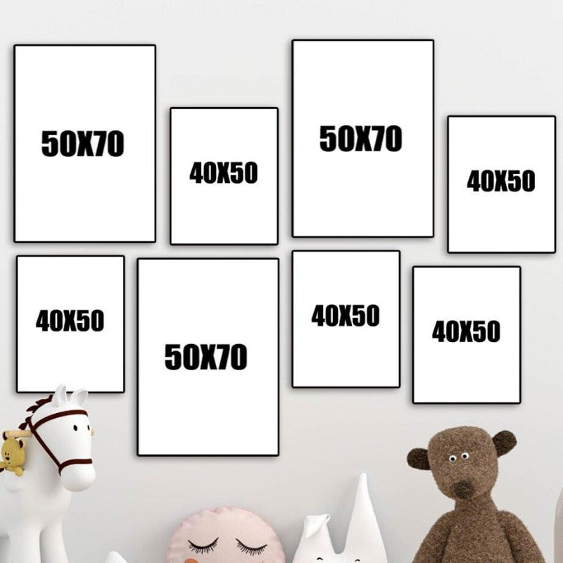 High Mountains Canvas Wall Art - Adventure Inspired Prints - Just Kidding Store