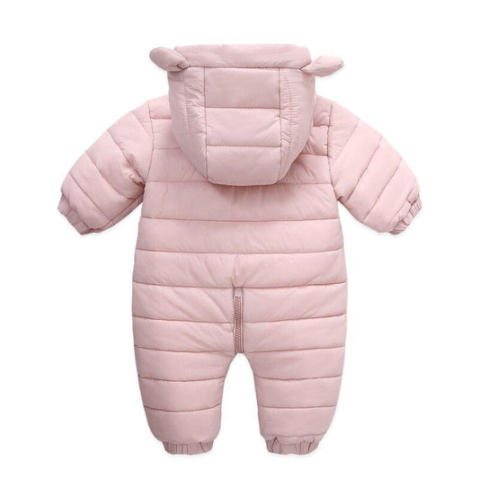 Warm Winter Romper - Hooded Jumpsuit