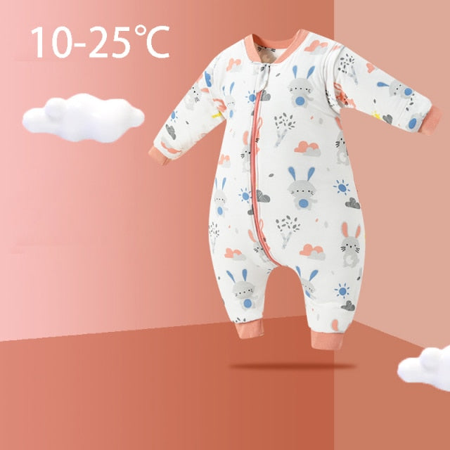 Baby Toddler Kids Winter Sleep Suit Warm Sleepsack - Just Kidding Store