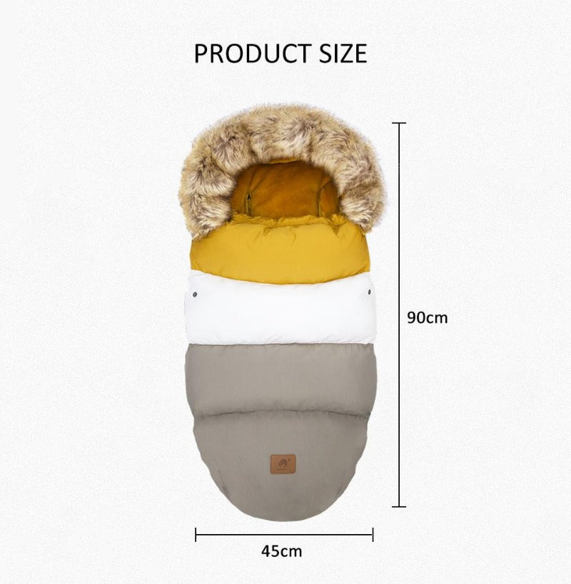 Stroller Footmuff - Winter Thick Pram Envelope - Just Kidding Store