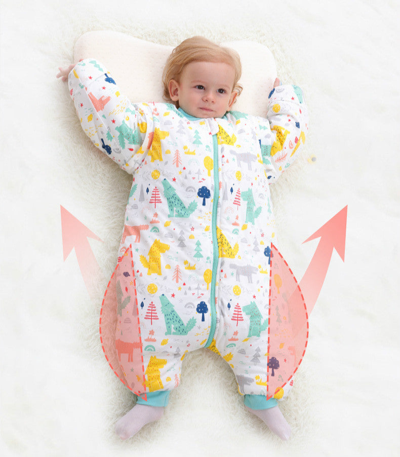 Baby Toddler Kids Winter Sleep Suit Warm Sleepsack - Just Kidding Store