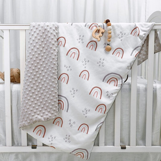 Double Sided Blanket - Baby Bed Cover - Just Kidding Store