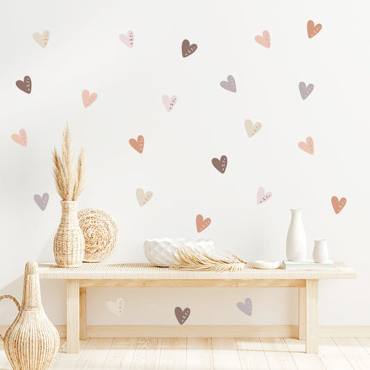 Boho Heart Wall Sticker - Just Kidding Store