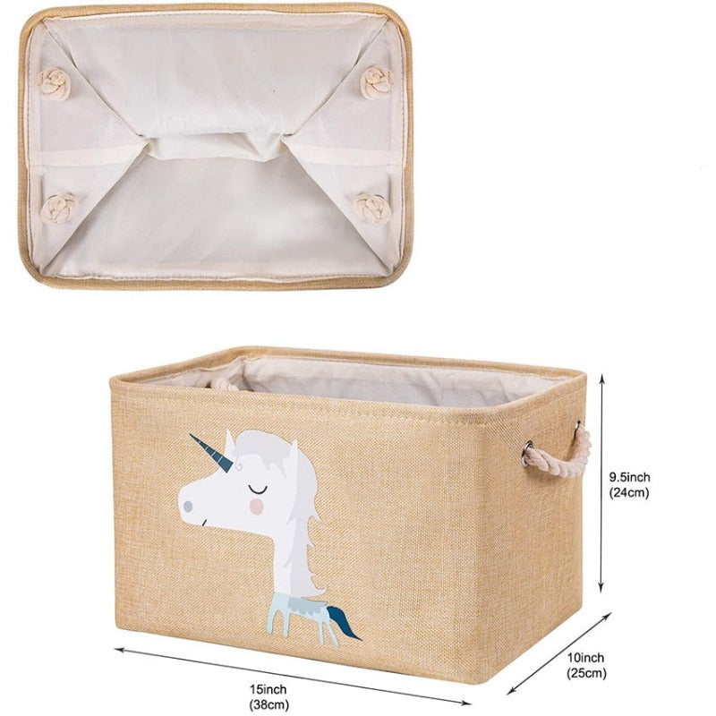 Cube Storage Basket - Toy Organizer - Just Kidding Store