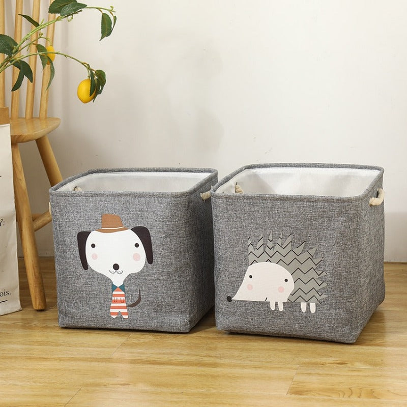 Cube Storage Basket - Toy Organizer - Just Kidding Store