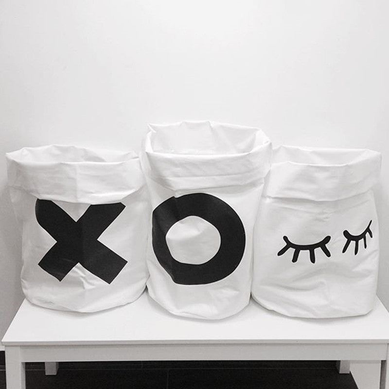Folding Cotton Canvas Storage Bag - Miffy Bunny - Just Kidding Store