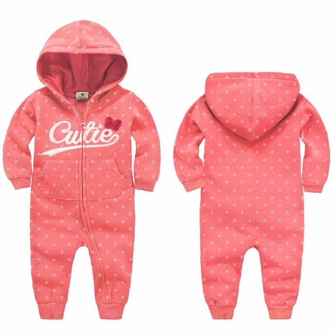 Long Sleeve Hooded Baby Toddler Trendy Rompers - Just Kidding Store