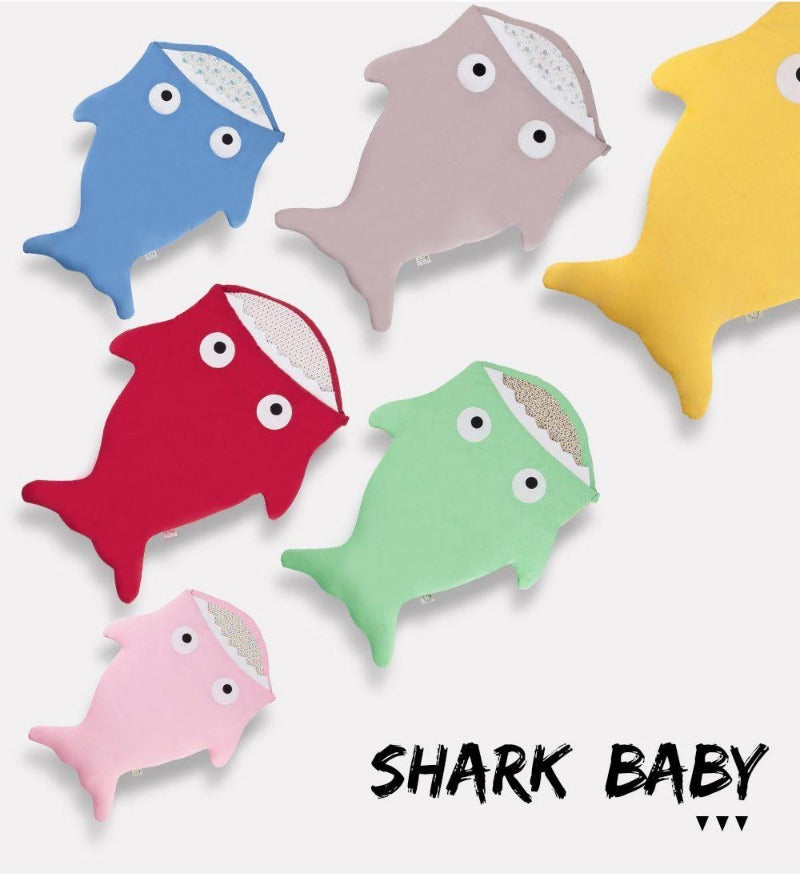 Baby Shark Sleeping Bag - Cotton Stroller Sack