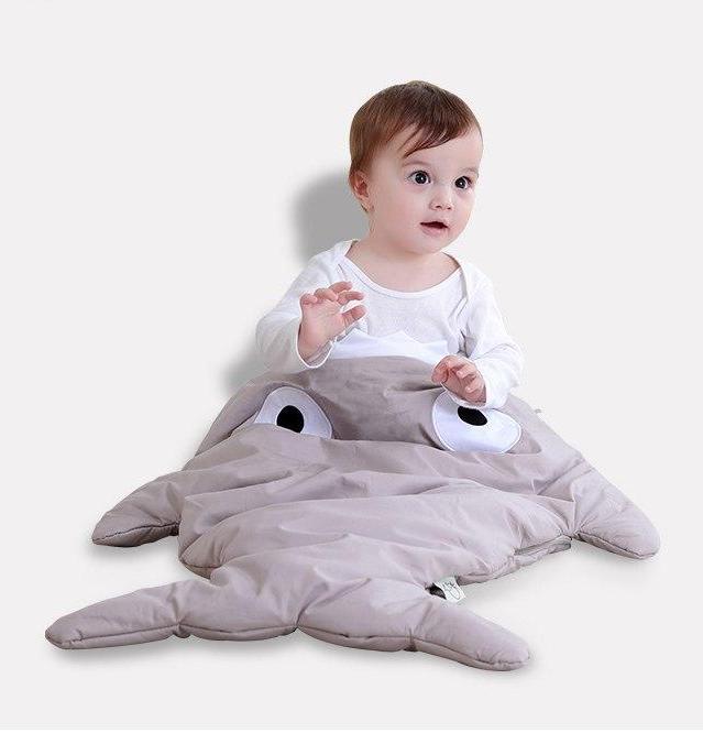 Baby Shark Sleeping Bag - Cotton Stroller Sack