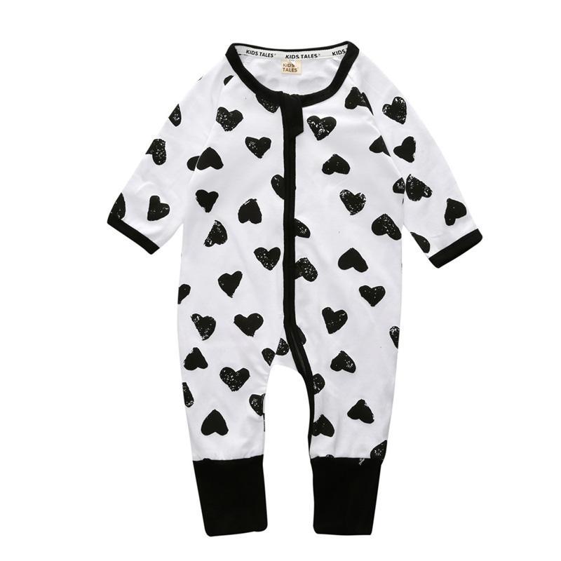 All Over Hearts Baby Romper - Just Kidding Store