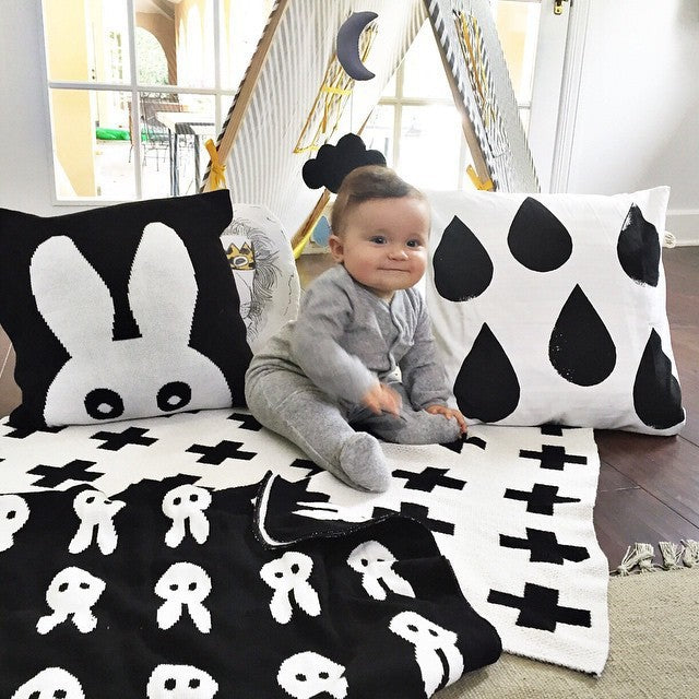 Double Sided Bunny Blanket - Just Kidding Store