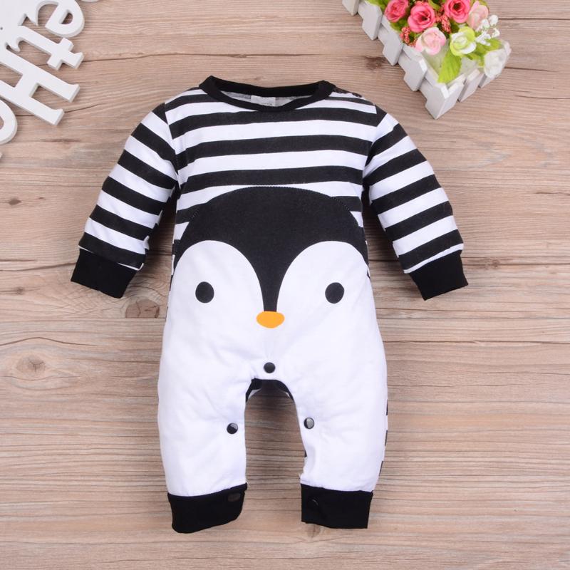 Penguin Romper - Baby and Toddler Jumpsuit - Just Kidding Store