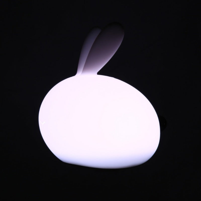 Bunny Night Light - Silicone Rabbit Kids Light - Just Kidding Store