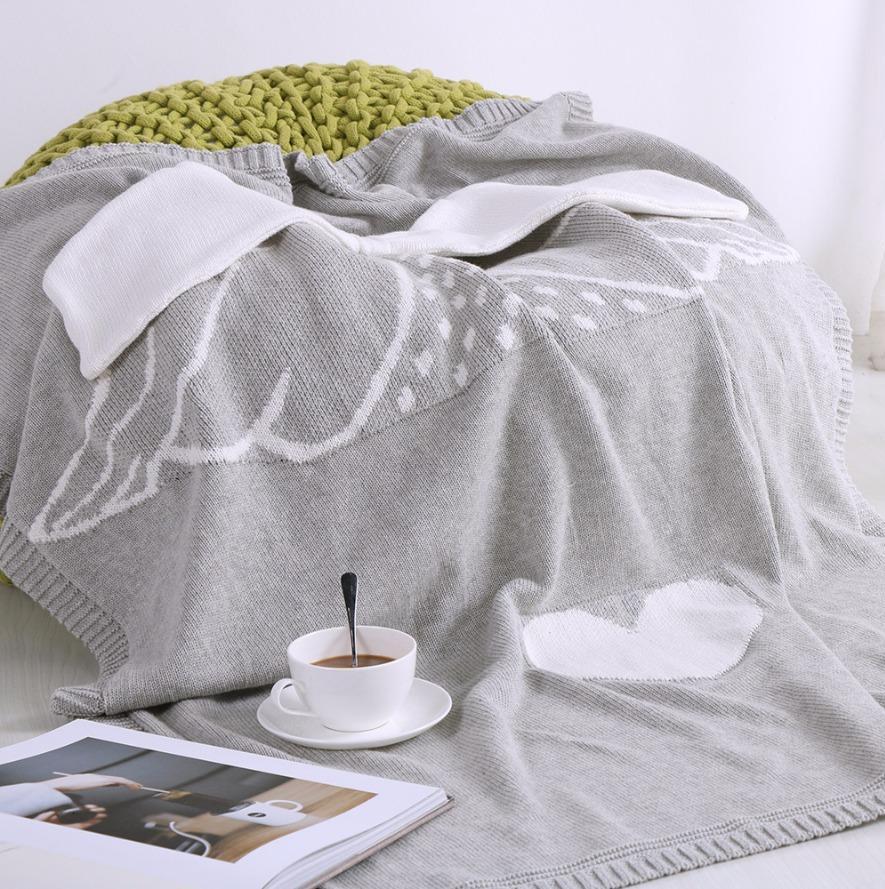 Angel Wings Kids Cotton Blanket - Just Kidding Store