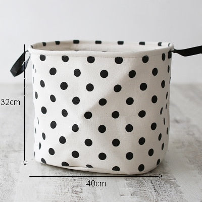 Nordic Style Storage Baskets - Kids Hamper Bag - Just Kidding Store